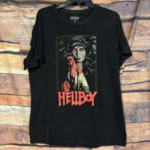 Hellboy Mike Mignola Comic Art XL T-Shirt Dark Horse Liz Sherman Tee